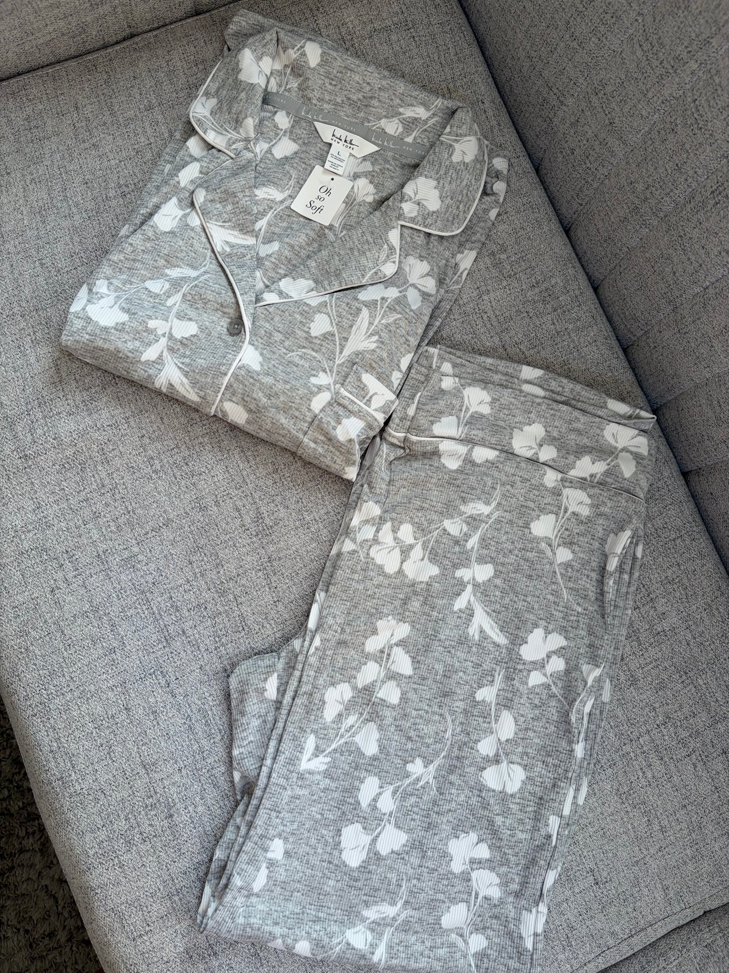 Nicole miller PJ Set | L