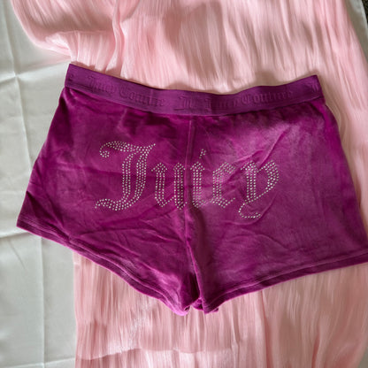 Juicy couture velvet short | S & L