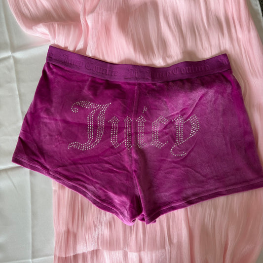 Juicy couture velvet short | S & L