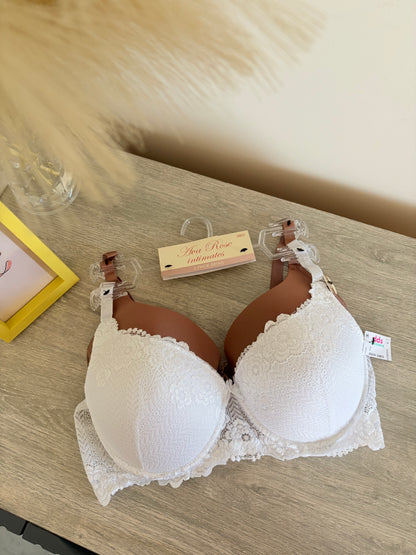 Ava rose pack of 2 light push up bras | 38/85 D