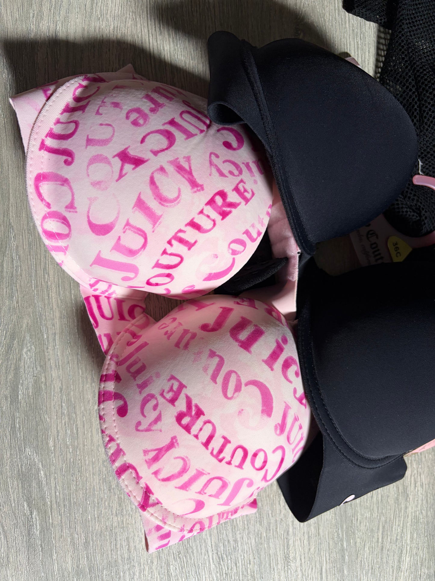 Juicy couture pack of 2 sexy push up bras