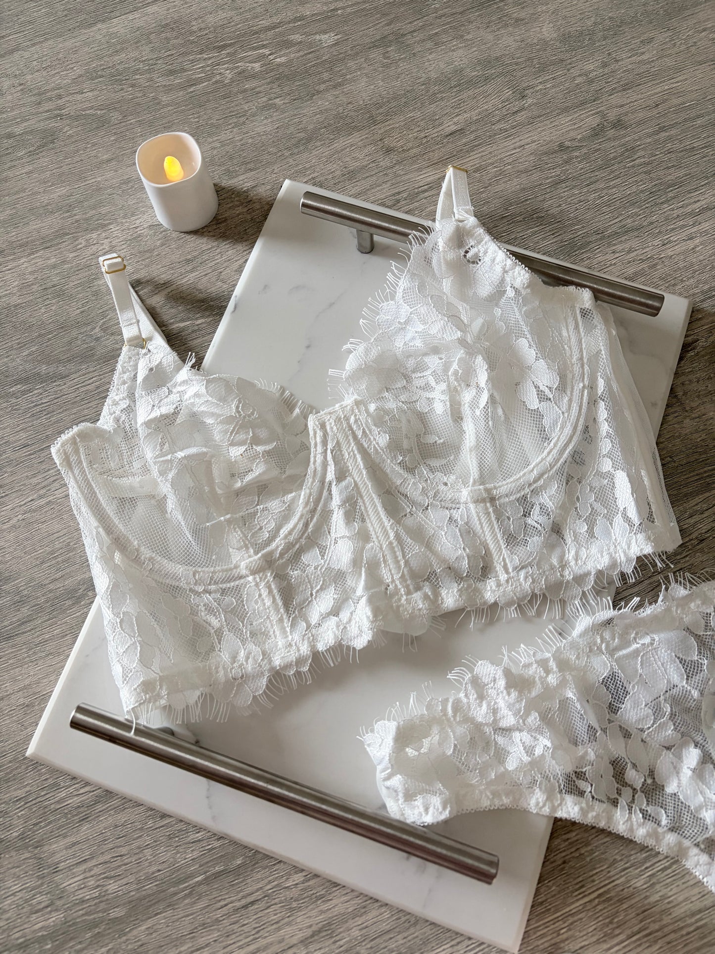 White Lace lingerie set