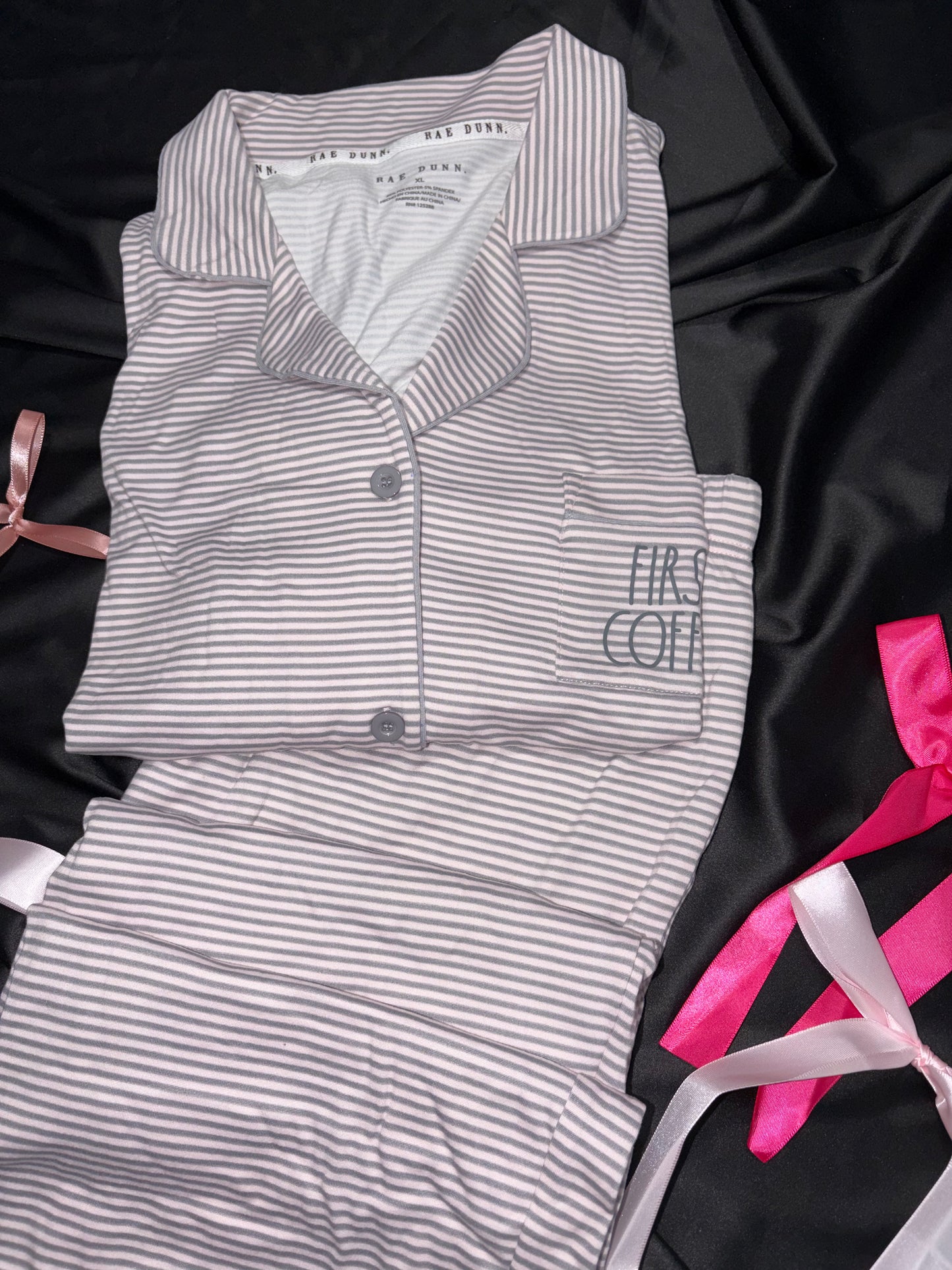 Rae dunn super soft cotton PJ set | XL