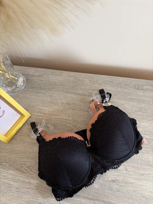 Ava rose pack of 2 light push up bras | 38/85 C