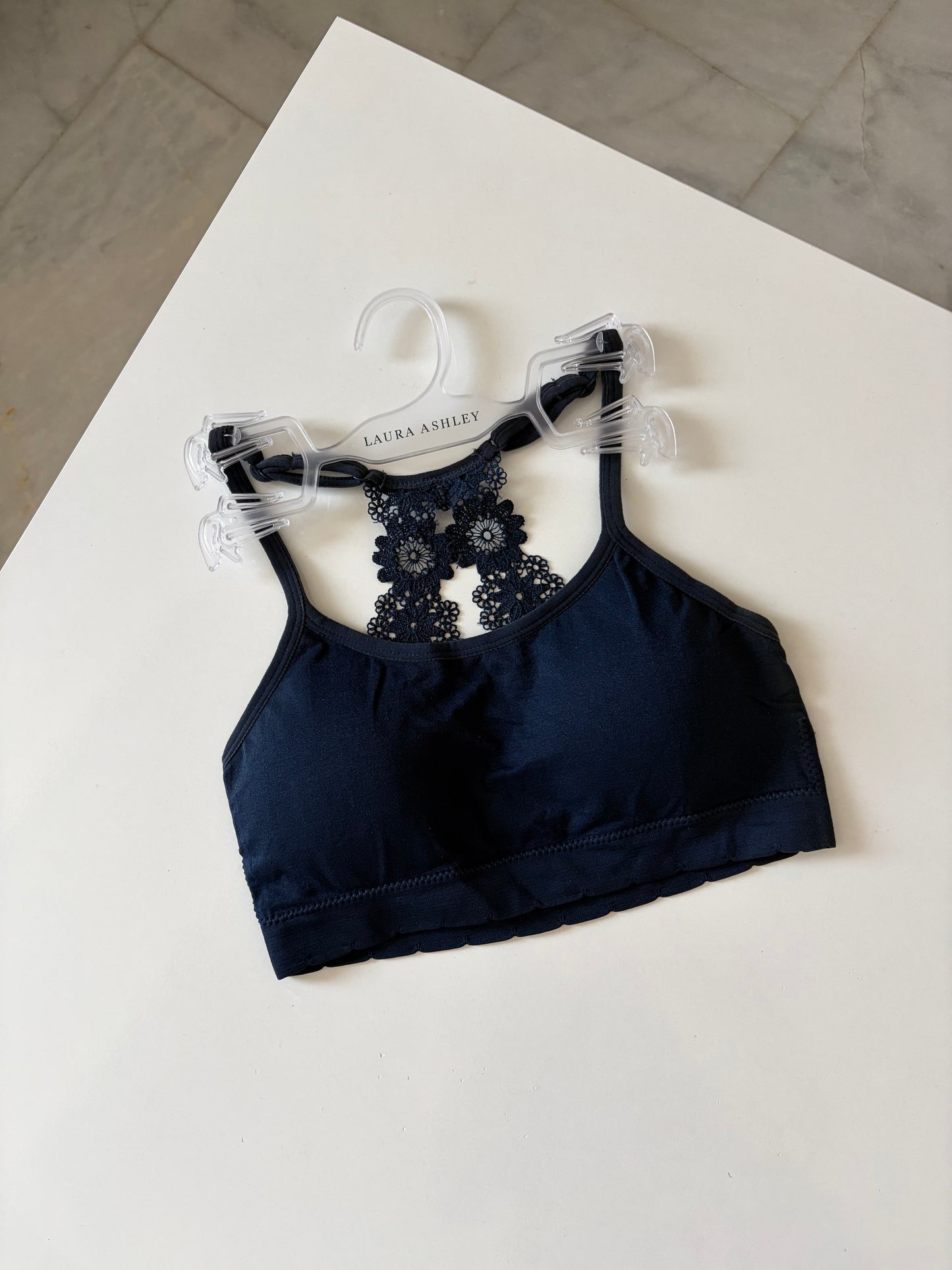 Laura Ashley bralette | M