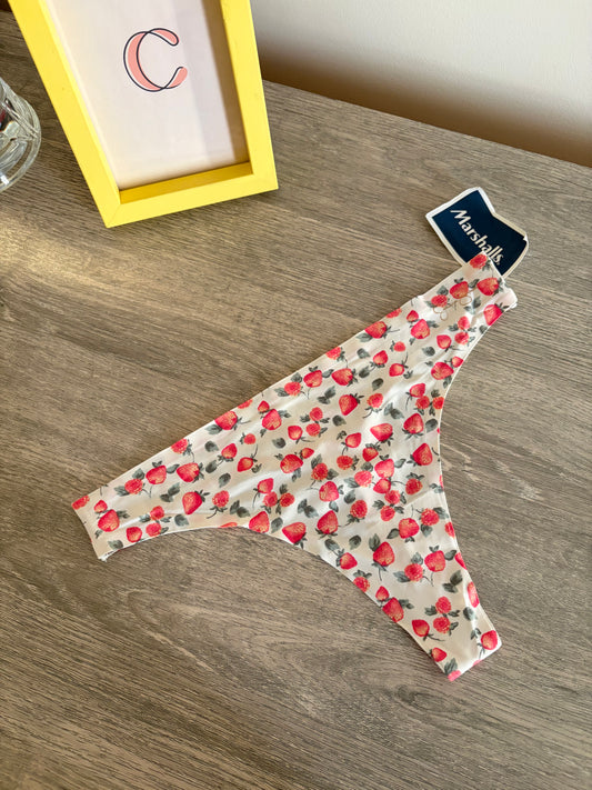 Jessica Simpson laser cut thong | S
