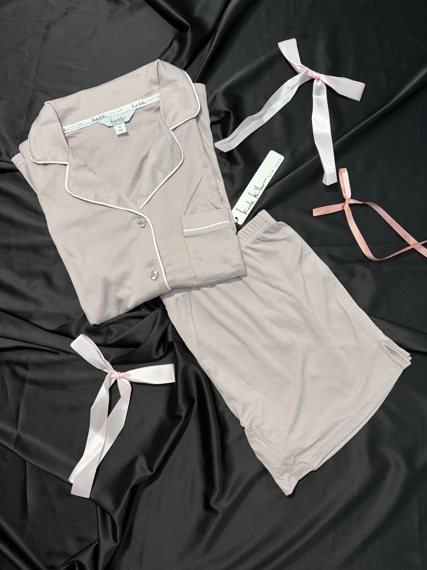 Nicole miller super soft PJ set | M