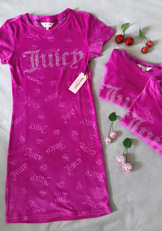 Juicy couture velvet dress
