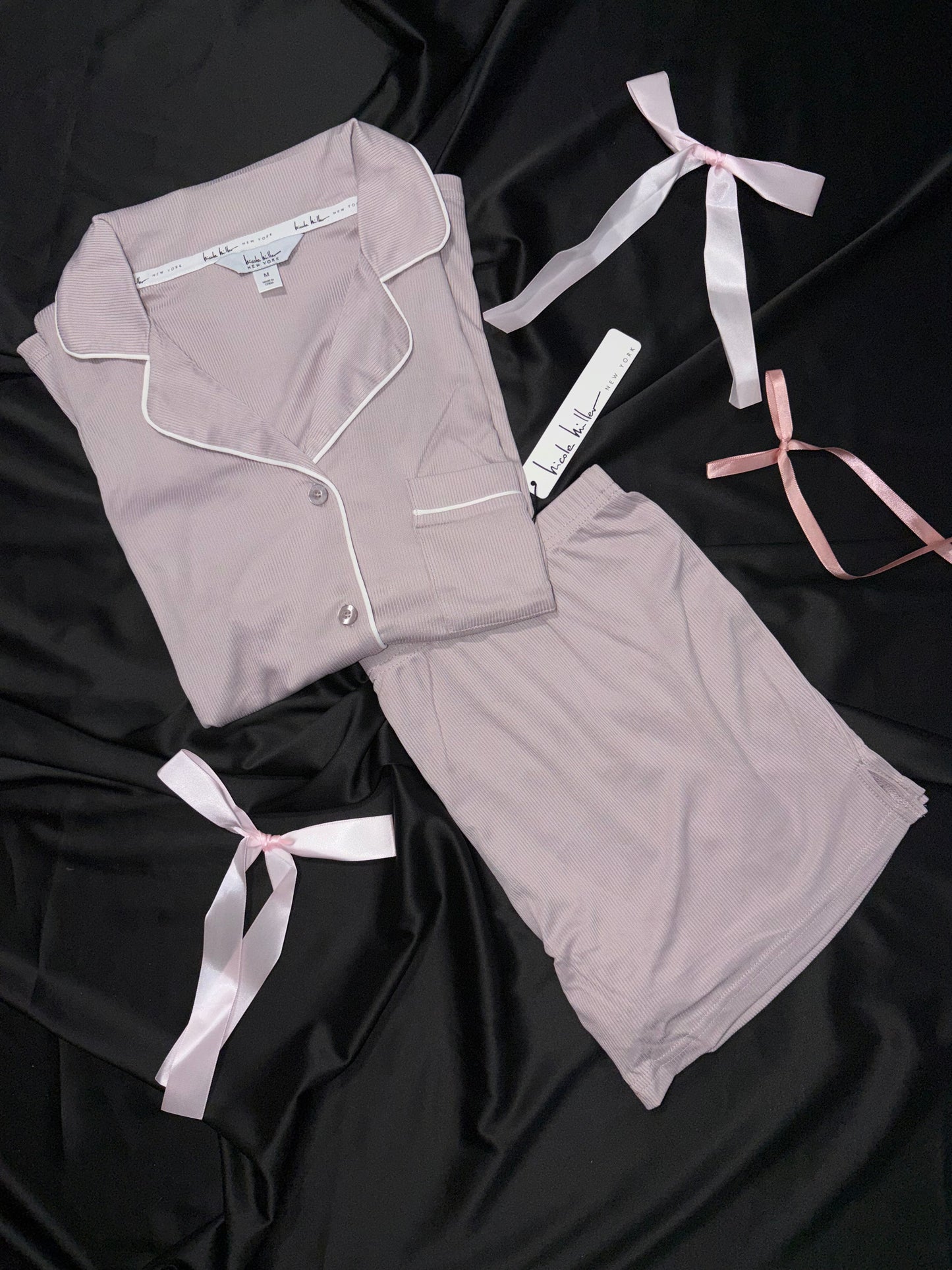 Nicole miller super soft PJ set | M