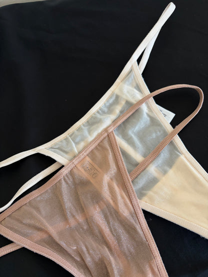 Primark shiny G-string
