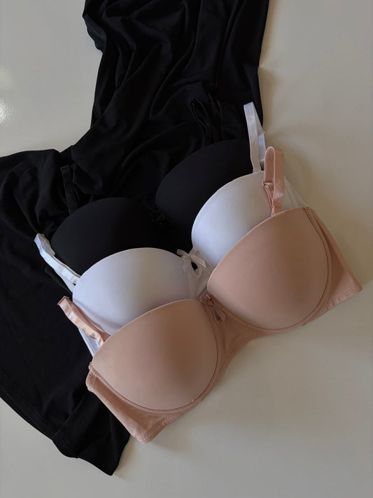 Tress pack of 3 push up bras | 34/75 C
