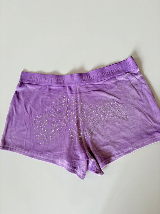 Juicy couture velvet shorts
