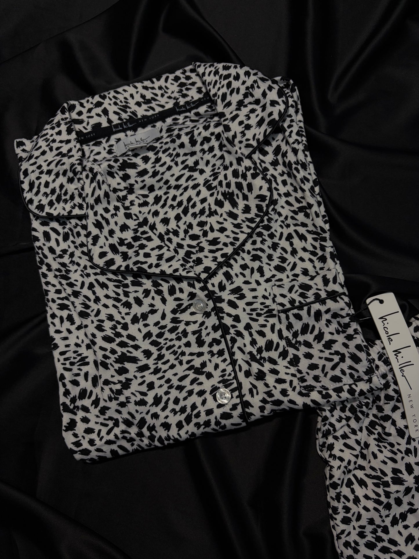 Nicole miller cotton PJ set | M