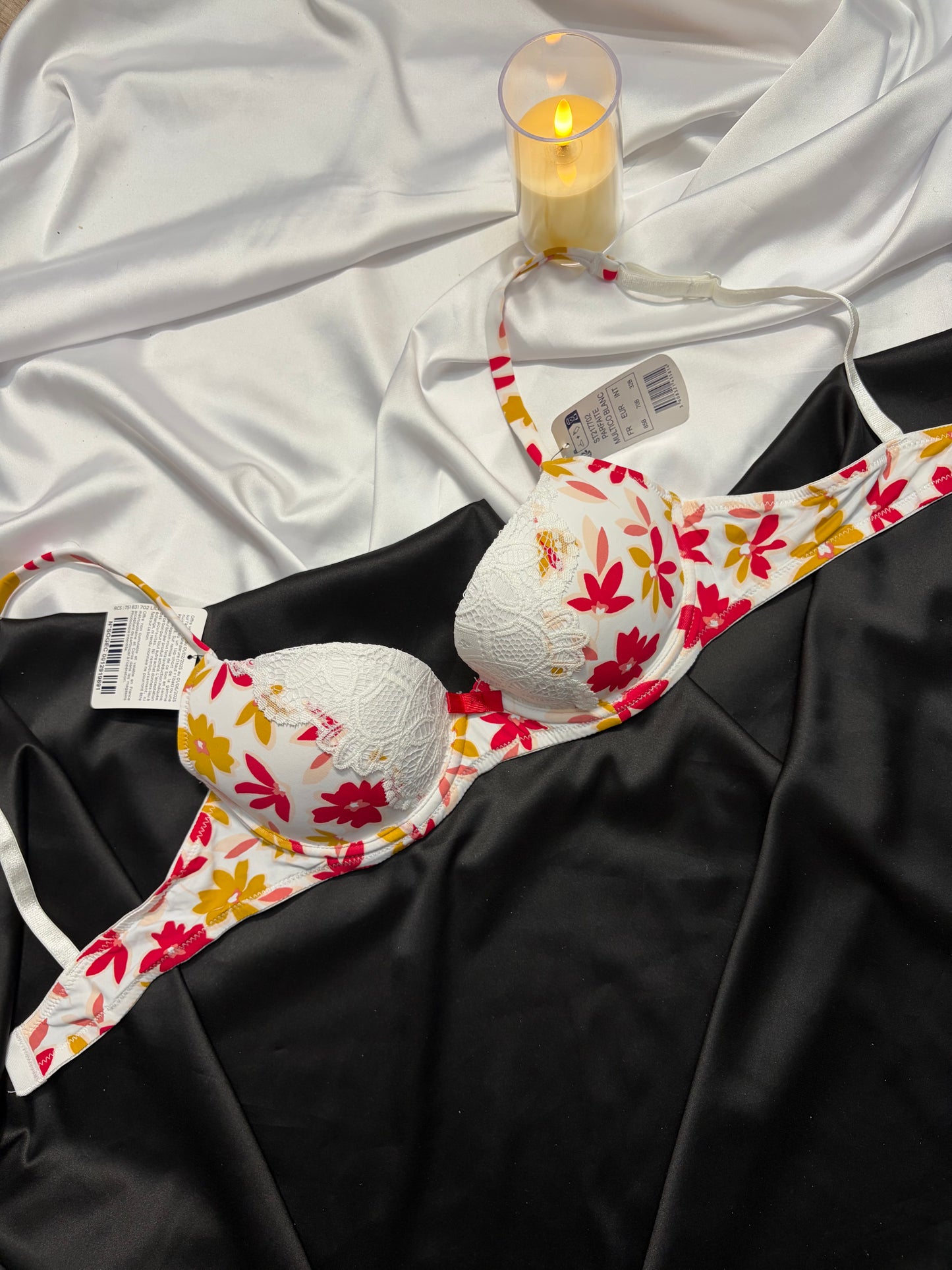 Steffy lingerie floral bra
