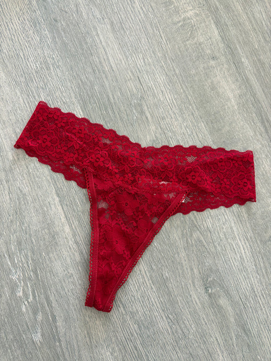 Jessica Simpson lace thong | S