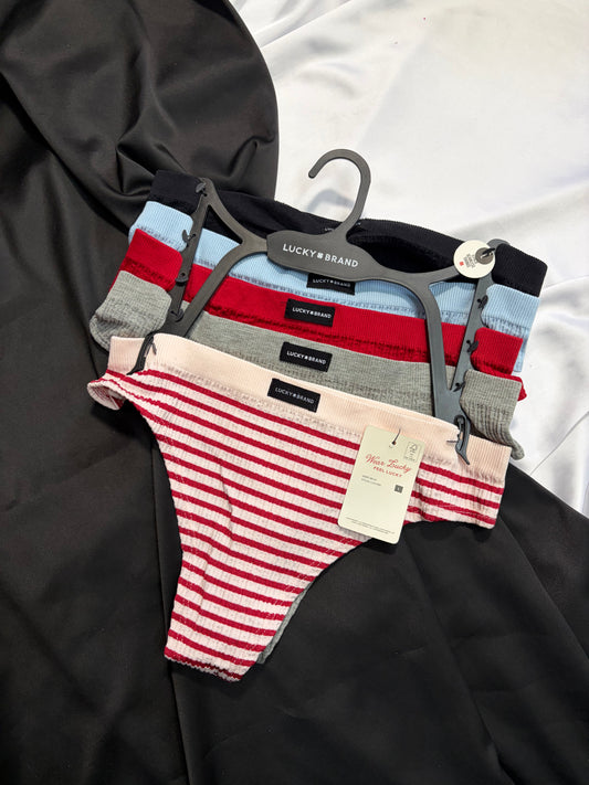 Lucky brand pack of 5 thongs