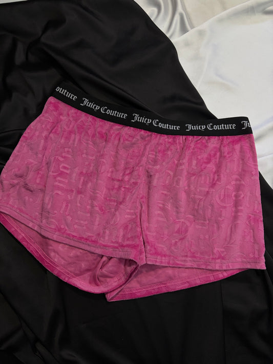 juicy couture velvet short |