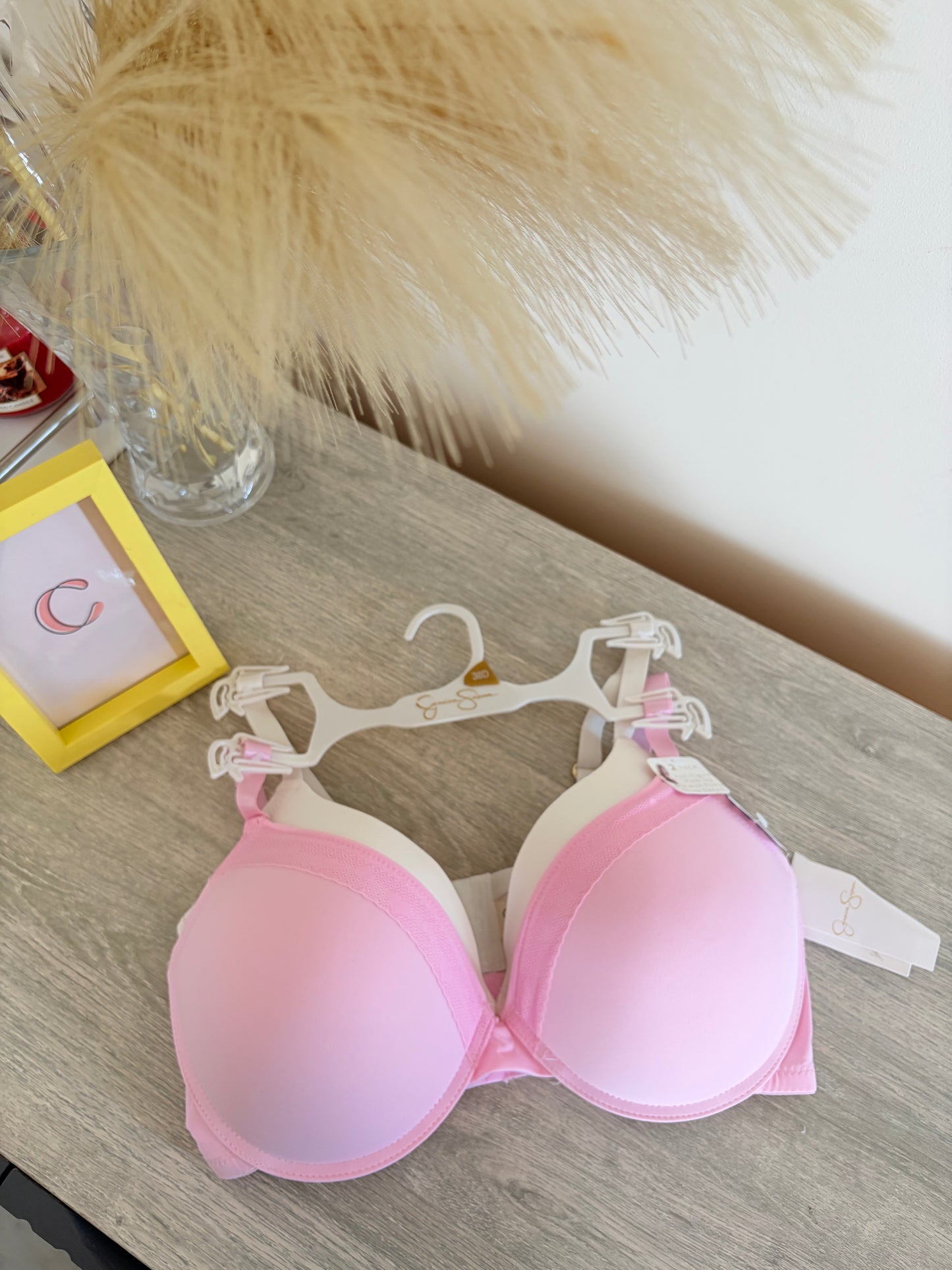 Jessica Simpson pack of 2 light push up bras