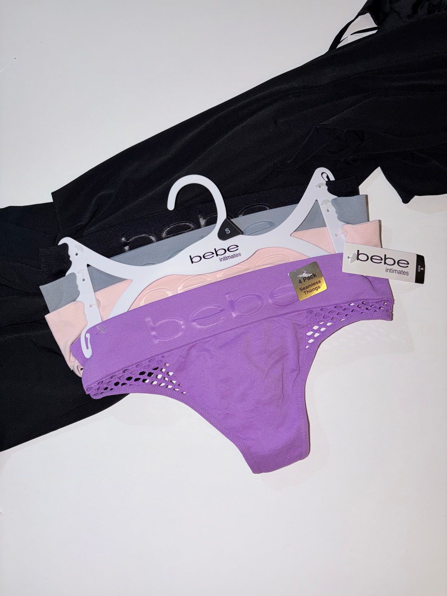 Bebe pack of 4 thongs