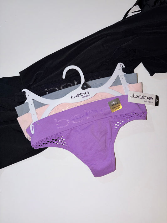 Bebe pack of 4 thongs