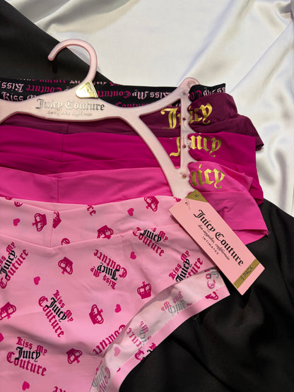 Juicy couture pack of 5 no show panties