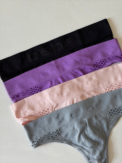Bebe thongs per pc