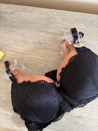 Ava rose pack of 2 light push up bras | 38/85 C