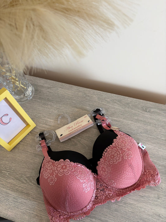 Ava rose pack of 2 light push up bras | 38/85 C