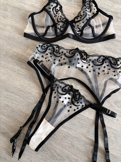 Bare it all lingerie set