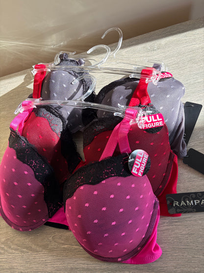 Rampage full figure lace bra | 38/85 C