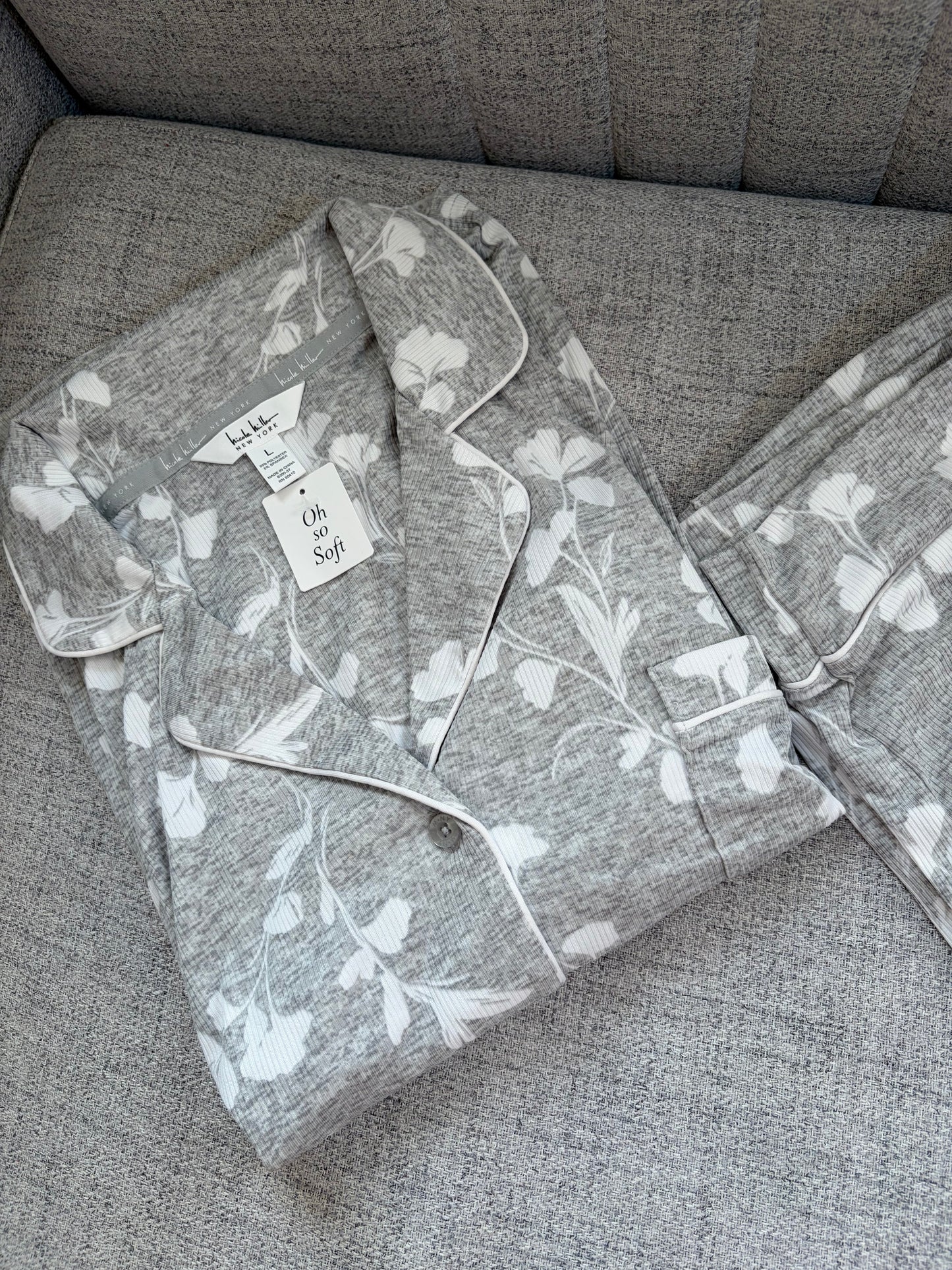 Nicole miller PJ Set | L