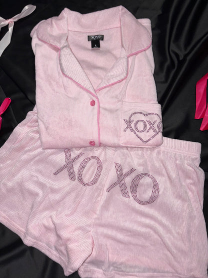 XOXO velvet PJ set | L