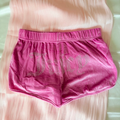 Juicy couture velvet short | XL
