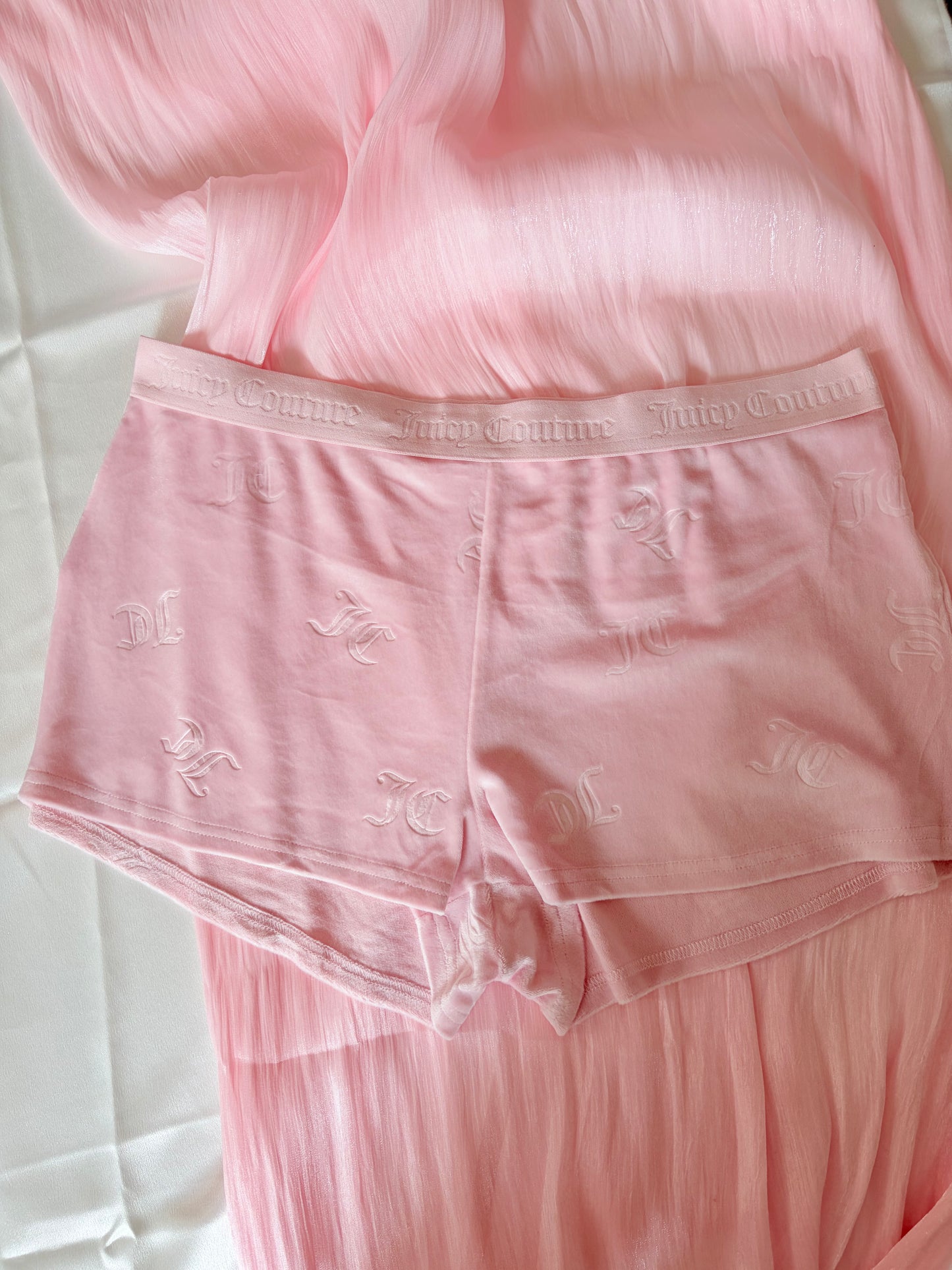 Juicy couture velvet short | L