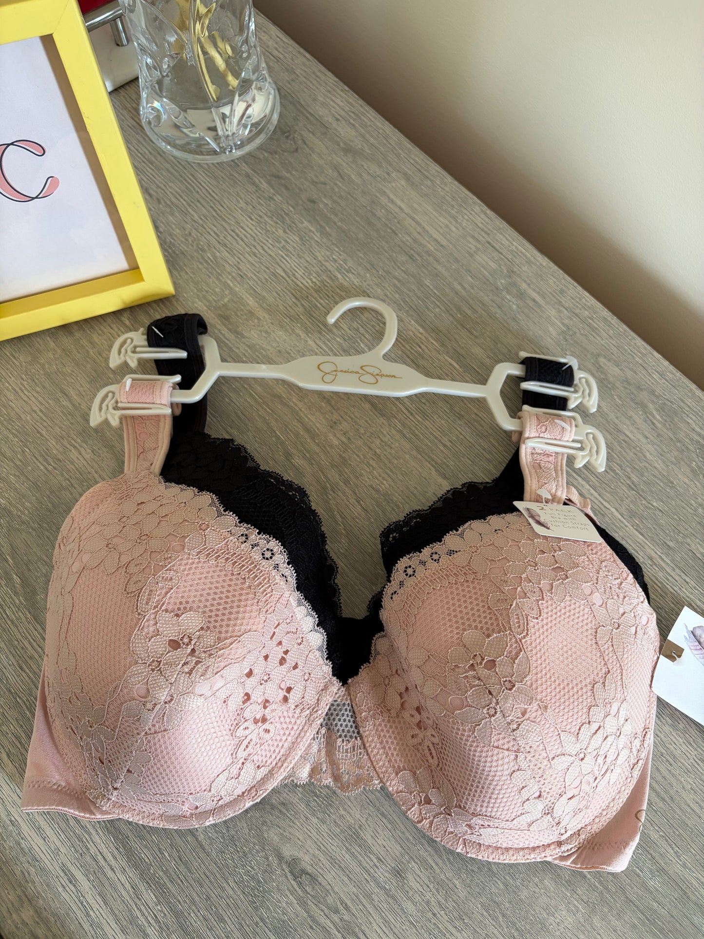 Jessica Simpson pack of 2 feminine bras | 38/85 C
