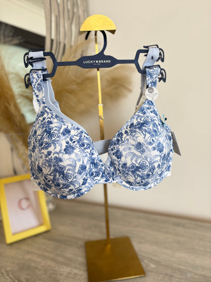 Lucky brand pack of 2 full figure cotton bras | 38/85 D
