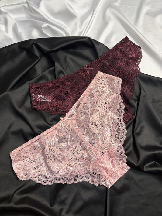 Marlin monroe lace panty set | L