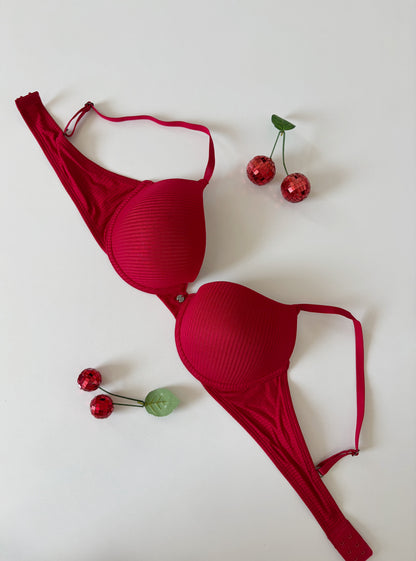 Lucky brand ribbed cotton bra | 36/80 C