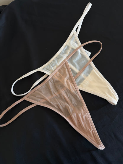 Primark shiny G-string