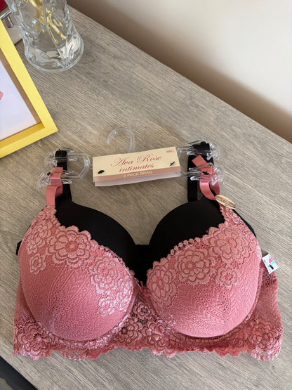 Ava rose pack of 2 light push up bras | 38/85 C