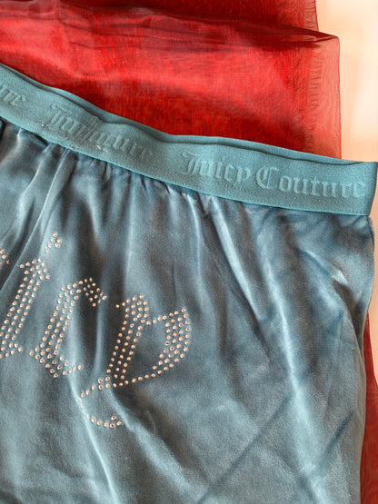 Juicy couture velvet shorts | L