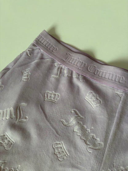 Juicy couture velvet shorts | M & L