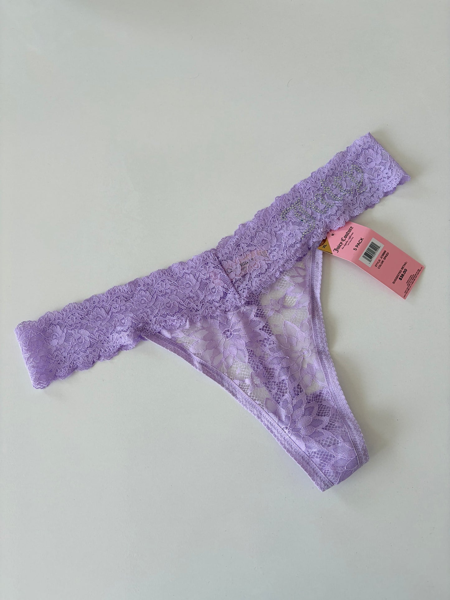 Juicy couture lace thong | XL