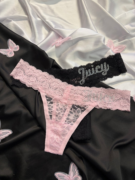 Juicy couture thong set | M