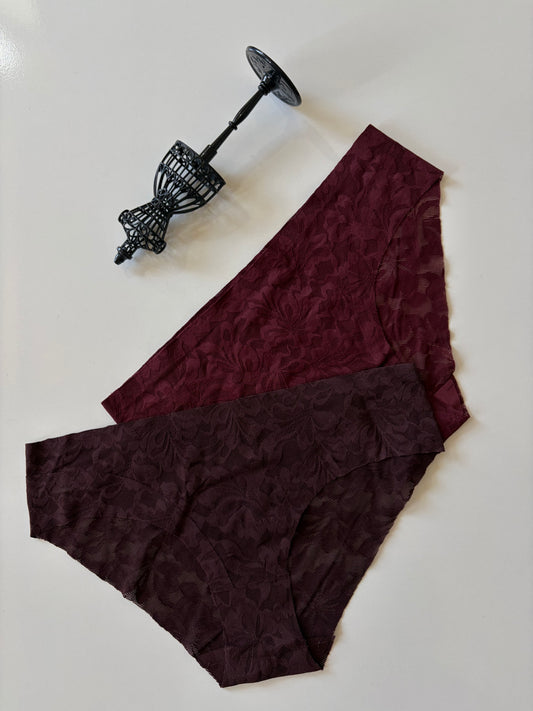 Adrienne vitadini set of 2 seamless panties | M