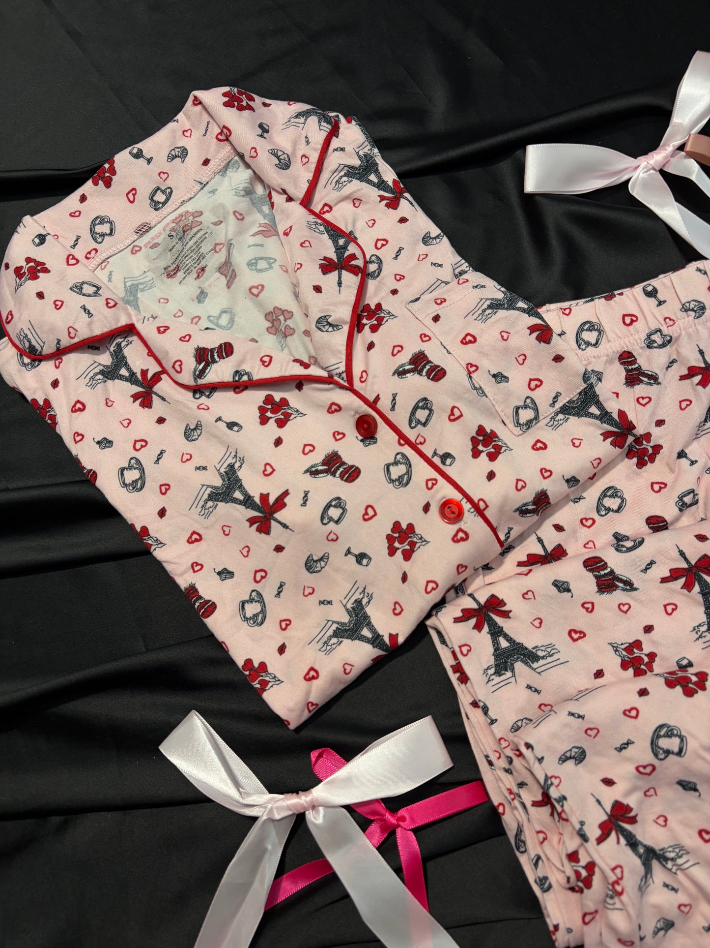 Paris dreams super soft cotton PJ set | S