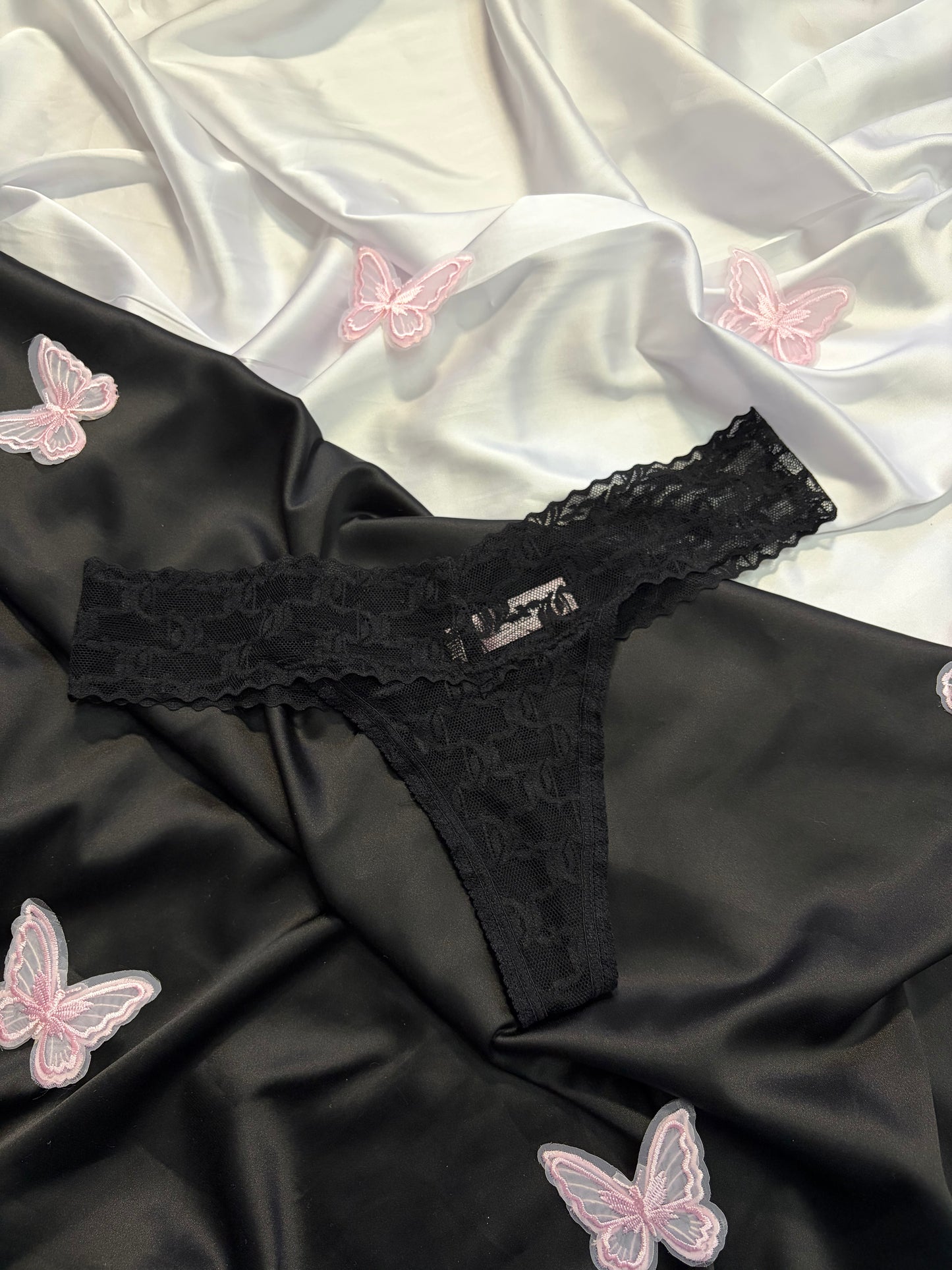 Juicy couture JC print thong