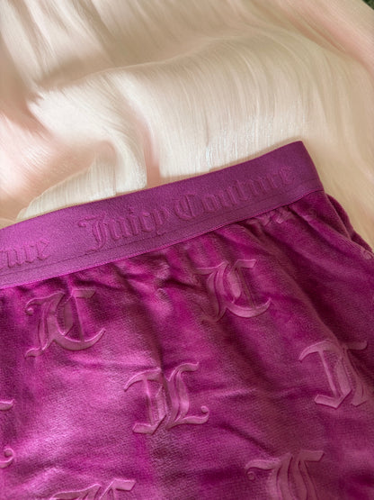Juicy couture velvet short | L