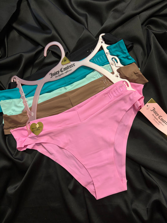Juicy couture pack of 5 no show panties