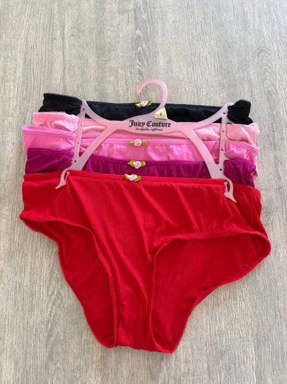 Juicy couture pack of 5 super soft panties